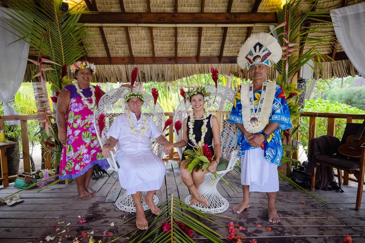La Perle Tahaa Hotell Tapu' amu Exteriör bild